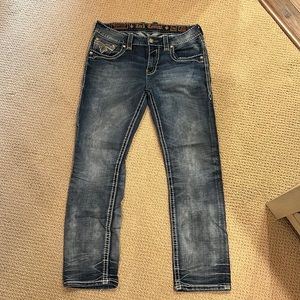 Men’s Straight Rock Revival Jeans